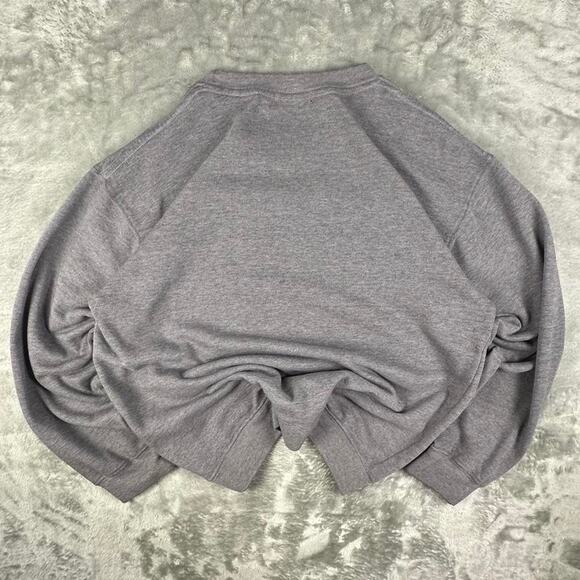 Distressed OSU Cowboys Grey Mascot Print Graphic Crewneck Sweatshirt Size M - Picture 2 of 7
